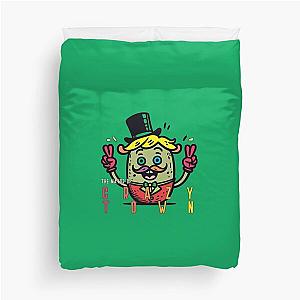 The Mayor of Crazy Town and Crazyville Duvet Cover