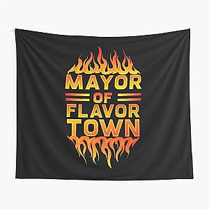 Meme Fire Mayor of Flavor Town Tapestry