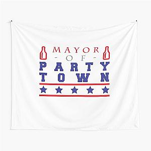 Mayor of Party Town Tapestry