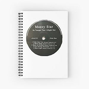 Mazzy Star Disc Spiral Notebook