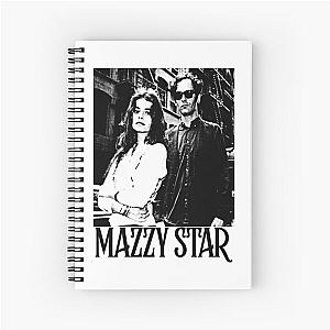 mazzy star Green Spiral Notebook