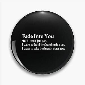 Fade Into You by Mazzy Star Aesthetic Quote Black Pin