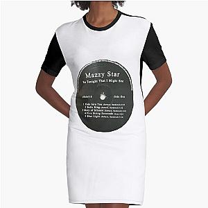 Mazzy Star Disc Graphic T-Shirt Dress