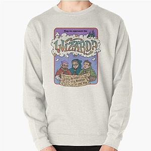 Mbmbam Merch Mcelroy Merch May We Approach The Wizard  Pullover Sweatshirt