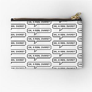 MBMBaM - Uh, a real sword? Zipper Pouch