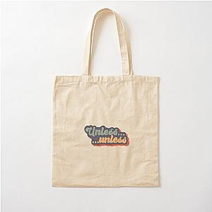  Unless Retro Cotton Tote Bag