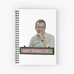 mbmbam - you know ;)  Spiral Notebook