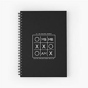 MBMBAM Tic Tac Toe Spiral Notebook