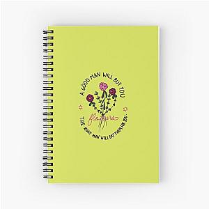 Travis Flowers MBMBAM Quote Spiral Notebook