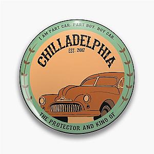 Chilladelphia - Travel destination sticker MBMBaM Pin