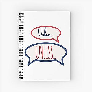  Unless Old Logo Colours Spiral Notebook