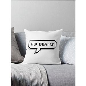 MBMBaM - Aw Beans Throw Pillow