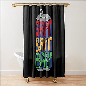 MBMBaM Grip It and Rip It  	 Shower Curtain