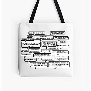 MBMBaM Quote Compilation All Over Print Tote Bag RB1010