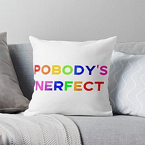 mcelroy- pobody's nerfect Throw Pillow RB1010