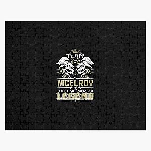 Mcelroy Name T Shirt - Mcelroy Dragon Lifetime Member Legend Gift Item Tee Jigsaw Puzzle RB1010