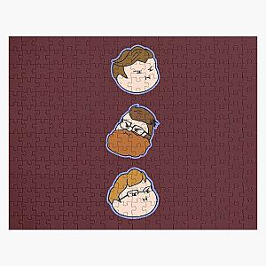 McElroy Brothers Grump Head Icons 	 	 Jigsaw Puzzle RB1010