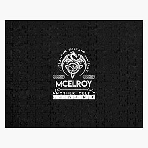 Mcelroy Name T Shirt - Mcelroy Another Celtic Legend Gift Item Tee Jigsaw Puzzle RB1010