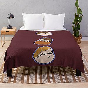 McElroy Brothers Grump Head Icons 	 	 Throw Blanket RB1010