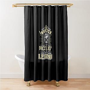 Mcelroy Name T Shirt - Mcelroy Eagle Lifetime Member Legend 2 Gift Item Tee Shower Curtain