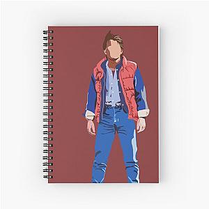 Marty Mcfly Spiral Notebook