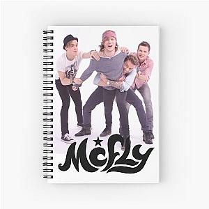 McFly Fun Band Merch Spiral Notebook