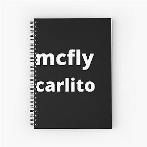 mcfly carlito Spiral Notebook