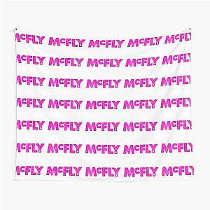 McFly Logo (pink) Tapestry