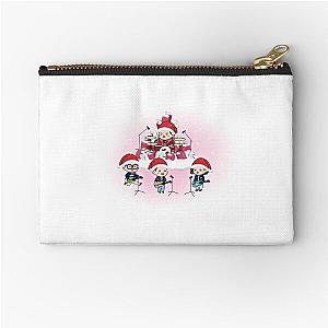 McFLY with Christmas hats Zipper Pouch