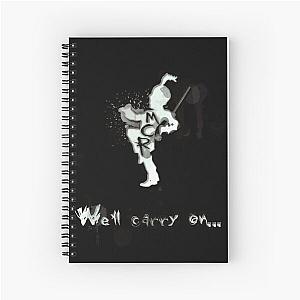 The Black Parade Revival: Vintage MCR Designs - Fan Art Spiral Notebook