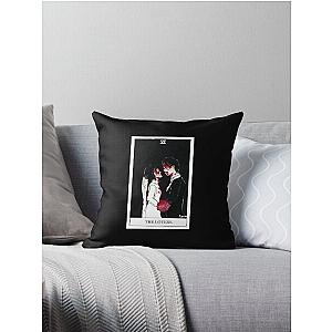 The Lovers MCR Tarot Card Throw Pillow