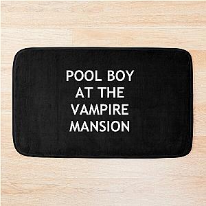 POOL BOY AT THE VAMPIRE MANSION - Gerard Way MCR Bath Mat