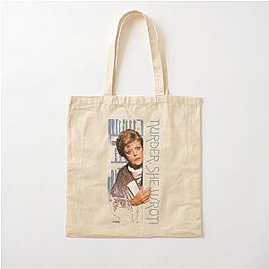 Angela Lansbury Murder She Wrote Vintage Jessica Fletcher&x27 Gifts Classic T-Shirt Cotton Tote Bag