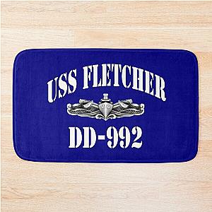 USS FLETCHER (DD-992) SHIP'S STORE Bath Mat