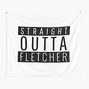 Straight Outta Fletcher North Carolina Fletcher NC Tapestry