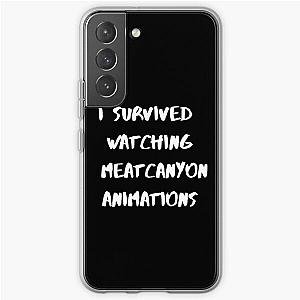 I survived watching MeatCanyon animations Samsung Galaxy Soft Case RB1212