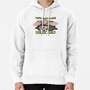 MEATCANYON  YOUR BONES ARE WEAK BEN Pullover Hoodie RB1212