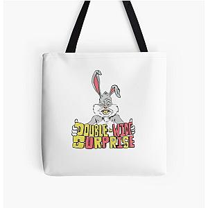 MEATCANYON  DOUBLE WIDE SURPRISE   All Over Print Tote Bag RB1212