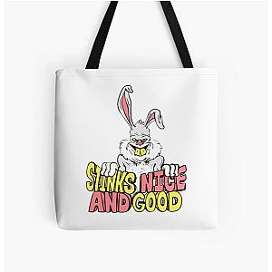 MEATCANYON  STINKS NICE AND GOOD All Over Print Tote Bag RB1212