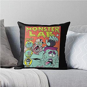 MONSTER LAB FIFTH EPISODE PRINT MEATCANYON Throw Pillow RB1212