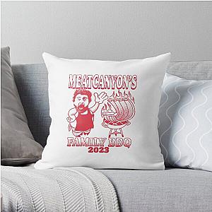 meatcanyon merch cookout Throw Pillow RB1212