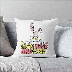 MEATCANYON  STINKS NICE AND GOOD Throw Pillow RB1212