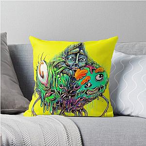 MONSTER LAB FIRST EPISODE  MEATCANYON Throw Pillow RB1212