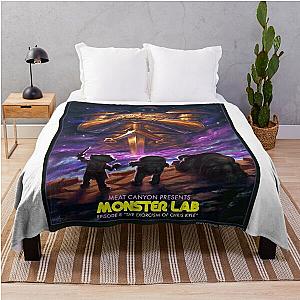 MONSTER LAB EIGHT EPISODE PRINT  MEATCANYON Throw Blanket RB1212