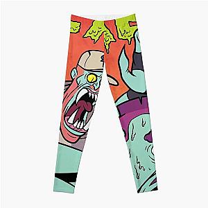 MONSTER LAB FIFTH EPISODE PRINT  MEATCANYON Leggings RB1212