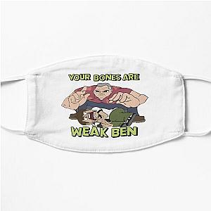 MEATCANYON  YOUR BONES ARE WEAK BEN Flat Mask RB1212