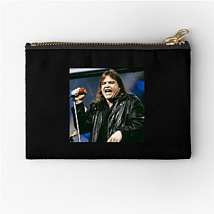 Meat Loaf Two Out Of Three Ain't Bad Meat Loaf Zipper Pouches