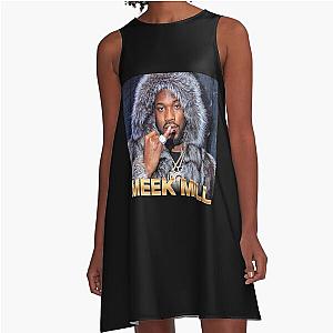 Duall Meek Mill Show American Tour 2019 A-Line Dress