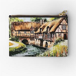 Mill landscape Zipper Pouch