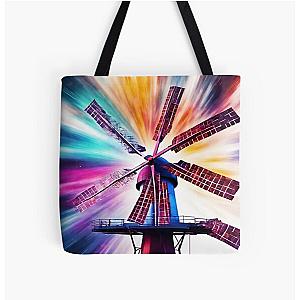 Mill All Over Print Tote Bag